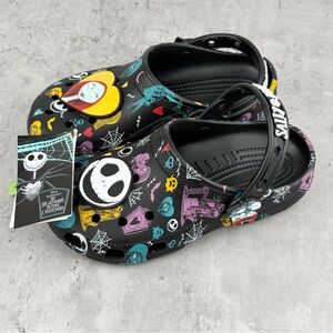 Tim Burton's The Nightmare Before Christmas Jack & Sally Classic Clog Kids J3